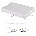 Puredown Sleep Memory Foam Contour Pillow for Neck Pain Stay Cool Removable Cover By Cotton (Queen)