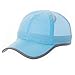 Mens Quick Dry Mesh Outdoor Baseball Sun Cap Unisex UV SPF 50 Running Hiking Cap Blue Topex