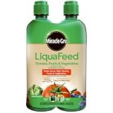 Miracle-Gro LiquaFeed Tomato, Fruits and Vegetables Plant Food Refill Pack, 2 Pack (Liquid Plant Fertilizer)