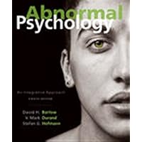 Abnormal Psychology: An Integrative Approach (MindTap Course List)