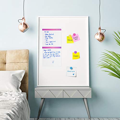Lemecima Dry Erase Calendar Board Set Magnetic for Refrigerator Monthly Weekly Organizer& Daily Notepad Fridge Whiteboard 3PCS with 3 Markers and 4 Magnets Schedule Planner