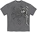 Marine Corps, USMC T-Shirt Marines Eagle Elite Breed Silver Foil X-Large Chorcoal Gray