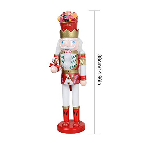 Christmas Nutcracker Puppet Gift Candy Man Shape Nutcracker Puppet Figures Decoration - Thumbnail 5