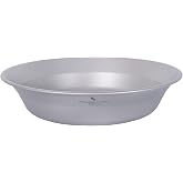 Boundless Voyage Titanium Bowl Cookware Mess Kit 1pc 1112T | Dish Plate with Carry Bag Outdoor Camping Pan Campfire Tableware for Food Fruit Sauce