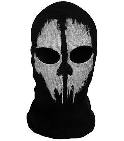 Surprise Mask Skull for Ghost Motorcycle Mask Face Mask Black : CosInStyle: Automotive