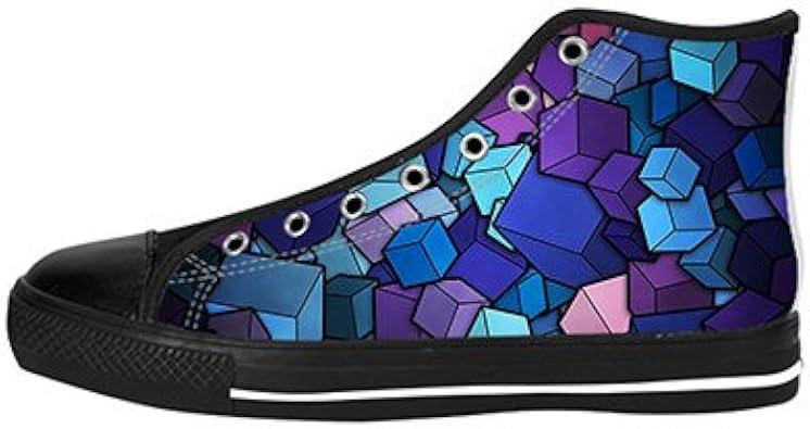 colorful high top shoes