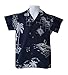 Made in Hawaii ! Boy's State Map Hawaiian Aloha Shirt