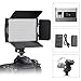 Video Fill Light, Tolifo DSLR Light PT-15B-II Kit Including Bi-Color Metal LED Light with Barn Doors, Hotshoe, 2200mAh Rechargeable Battery for Studio, YouTube, Product Photography, Video Shooting