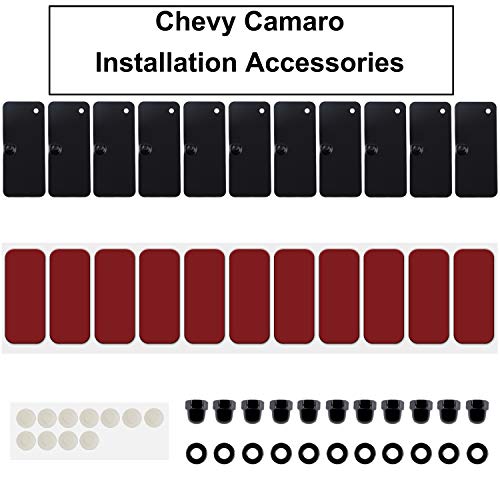 image for Yoursme Rear Window Louvers Hardware Installation Accessories ABS Mate