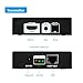 gofanco HDBaseT HDMI Extender 4K 60Hz (4:2:0 8-bit) Over CAT5e/CAT6/CAT7 Cable with Bi-Directional IR, PoC - Up to 70 Meters (230 feet) @ 1080p and 40 Meters (130 feet) @ 4K, HDCP 2.2 (HDbaseT-Ext)