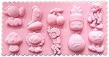 10 Cavity Plants Vs Zombies Silicone mold chocolate molds cake DIY mould