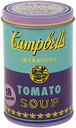 Andy Warhol: Soup Can Crayons Purple