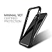 iPhone X Case, Patchworks [Level Silhouette Series] One Piece Triple Material TPU PC with Added Corner Cushion Drop Protection Bumper Frame Case for iPhone X / 10 - Black