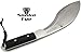 Snake Eye Tactical Full Tang Heavy Duty Handmade G-10 Handle Fixed Blade Kukri Knife Outdoors Hunting Camping Fishing (Silver)