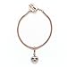 Silvostyle Sterling Silver Charm Bracelet Rose-Gold