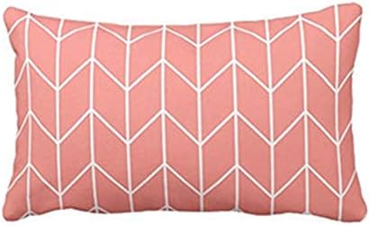 Lanmwh Rectangle Pillowcases Throw Pillow Cushion Cover Sofa Home Decorative (A)