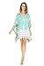 Back From Bali Womens Cotton Caftan Woven Swimsuit Cover Up Tunic Beach Dress