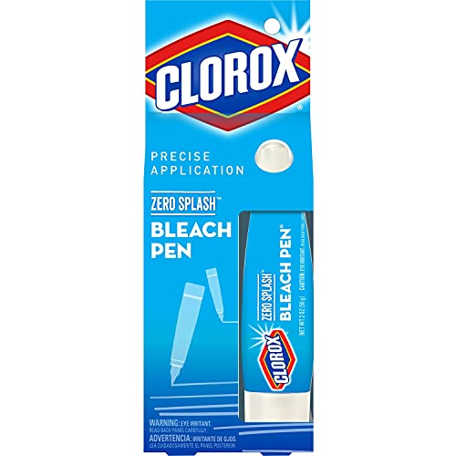 Clorox Bleach Pens, Zero Splash Stain Remover Pen, Spot Cleaner, 2