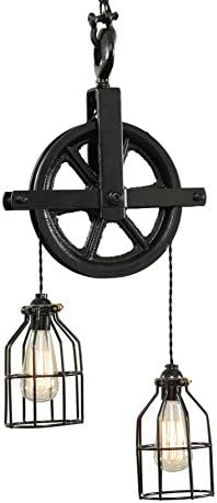 Barn Pulley Light Black