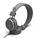 Urbanears Plattan - Collapsible Classic Headphones with Handmade Drivers, Remote and Sharing ZoundPlug - Grey