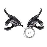 Shimano Shifter ST-EF500 3x7 Speed Shift / Brake Lever Combo Set V-Brake with Inner Cables (3x7 speed)