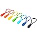 Outus Zipper Pulls Extension Nylon Zipper Tab Replacement, 35 Pieces, 7 Colors