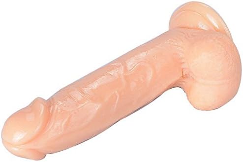 JJHUGE 7.8inch Suc tion Dil do Flesh Color with Strong Suction Cup