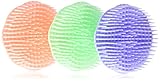 Rimobul Shampoo Scalp Hair Shower Massage Brush Comb -Pack of 3