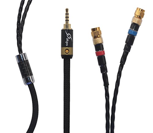 DL-TK HIFI 2.5mm TRRS Balanced Male to Hifiman He-5, He-6, He-300, He-400, He-500, Headphone Cable Upgrade Cable, 4N OFC Cable, DL-TK (4.9ft (1.5m))