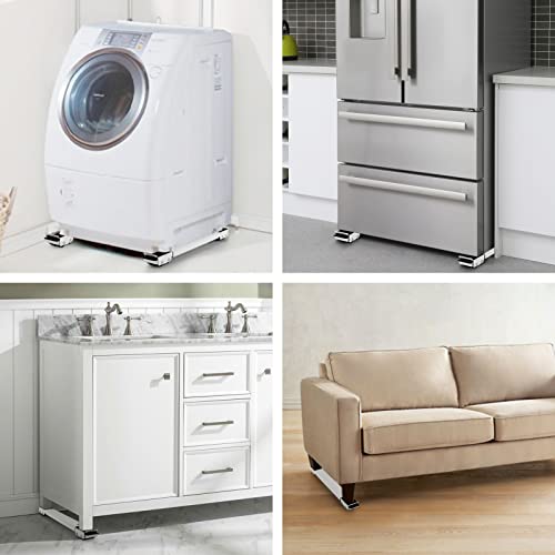 Exttlliy Heavy Duty Base Appliance Rollers Pair Upgrade Move Tools