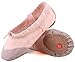 LONSOEN Ballet Slipper Shoes Split-Sole Dance Flat for Girls (Toddler/Little Kid/Big Kid) SHC55 Nude CN27