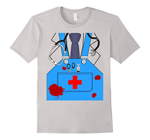 Bloody Surgeon Doctor Halloween Costume Shirt Men Women Kids