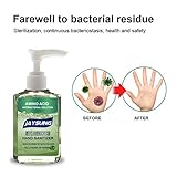 Natural Hand Sanitizer, Rinse Free Hand Sanitizer Gel - Antibacterial Hand Gel, Value Size Advanced Natural Hand Sanitizer Cleaner Portable Aloe Vera Moisturizer (59ml)