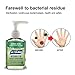 Natural Hand Sanitizer, Rinse Free Hand Sanitizer Gel - Antibacterial Hand Gel, Value Size Advanced Natural Hand Sanitizer Cleaner Portable Aloe Vera Moisturizer (59ml)