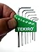Tekiro 7 Piece Mini L-Key Short Hex Set