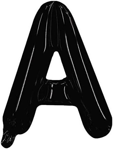 PARTY TIME A Letter Foil Balloons Black One Size Price In UAE 