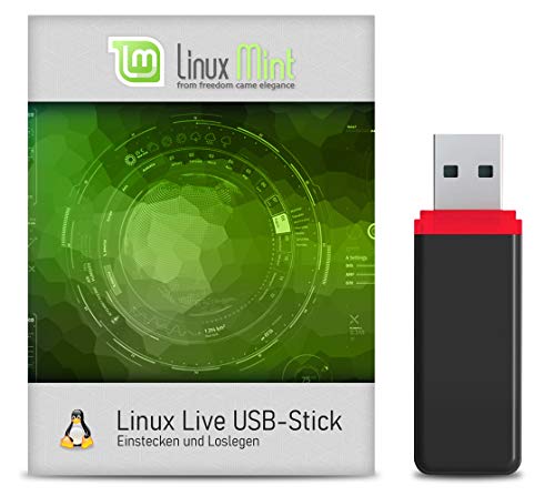 Linux Mint - Betriebssystem mit 64 Bit auf 32 GB USB 3.0 Stick - USB Live Stick