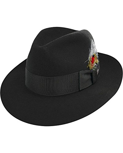 Stetson Pinnacle Beaver Fur Felt Fedora-Black-7_14