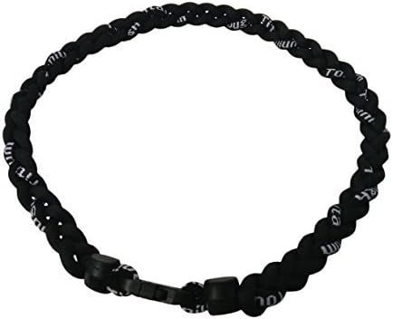 20" Titanium Tornado Necklace - Triple Rope Sports Necklace. Tough Enough to be Worn on the Field & Stylish Enough to be Worn Off of It. Perfect for Athletes and Fans of Baseball, Softball, Golf, Football, Basketball, Hockey or Soccer. 100% Satisfaction Hassle-Free.