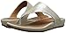 FitFlop Women's Banda Opul, Stone, 8 M US