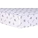 Trend Lab Safari Chevron 3 Piece Crib Bedding Set, Can Be Used As A Blanket Or A Playmat for Tummy Time, Includes Quilt, Fitted Crib Sheet and Skirt
