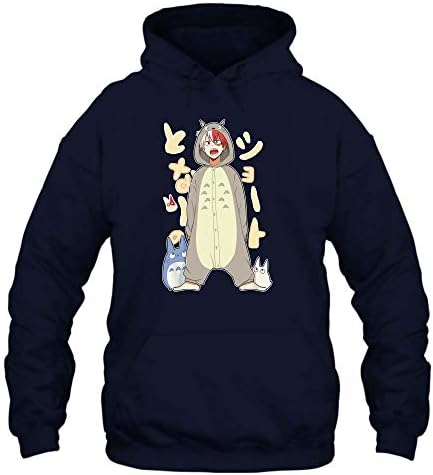 Bidibu Store todoroki-Totoro Shirt Cute Anime Halloween Costume Chibi T-Shirt Hoodie for Men Women