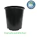 Viagrow 2 Gal. Plastic Nursery Pots (7.57 liters) 10-Pack