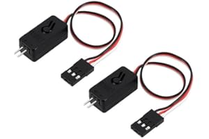 INJORA Universal Light Controller Switch for 1/24 1/18 1/10 RC Cars Upgrade(2 PCS)