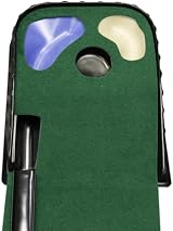 Longridge Putt N Hazard Golf Putting Mat Indoor Outdoor Training Aid 200 cm view 3