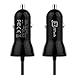 iPhone Car Charger, JETech Dual Rapid USB Car Charger Cigarette Charger with 5V 2.1A Lightning Cable - 0658