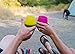 SILIPINT Silicone Wine Glasses, U.S. Patented, BPA-Free, Unbreakable, Red and White Wine Drinkware (4 Variety Pack 14oz Cups)