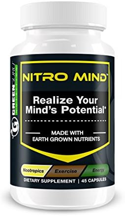 Best Brain Supplement PURE Mental Focus. All Natural Memory Supplement. Concentration, Attention, Motivation, Mental Clarity, Mood, Fatigue, Brain Fog, Study. Brain Supplement Ginkgo Biloba &amp; Bacopa.