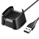 For Fitbit Versa Charger,Hagibis Replacement USB Charging Cable Dock for New Fitbit Versa Smartwatch (1 Pack)