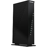 NETGEAR Cable Modem WiFi Router Combo C6300 | Compatible with Providers Xfinity by Comcast, Spectrum, Cox | Plans Up to 400Mb